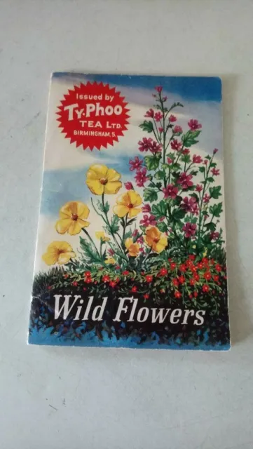 Empty Typhoo Wild Flowers tea card album