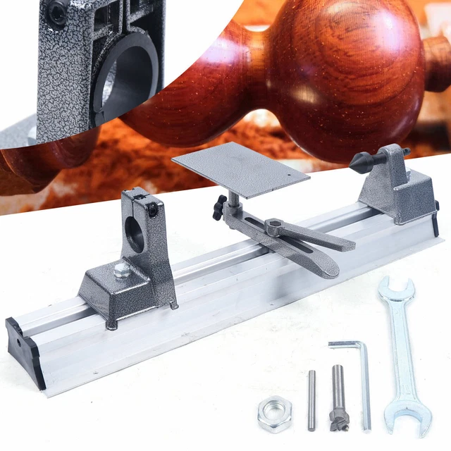 Mini DIY Lathe Beads Polisher Machine for Grinding Cutting Drilling Polishing US