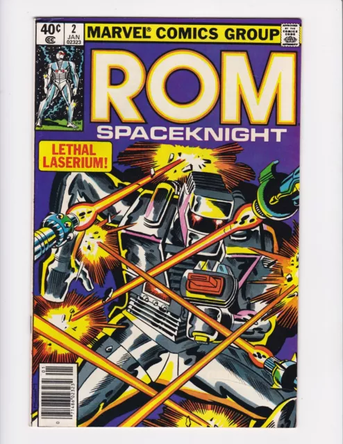 ROM Spaceknight #2 (1979 Marvel 1st Series) Ist Apps Key Comic Lot Of 1