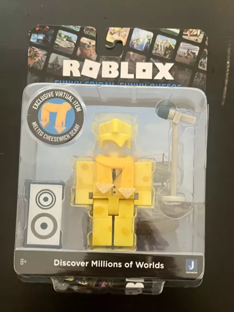 ROBLOX Funky Friday Cheese Figure Video Game Code App Boys Toys NEW NIP