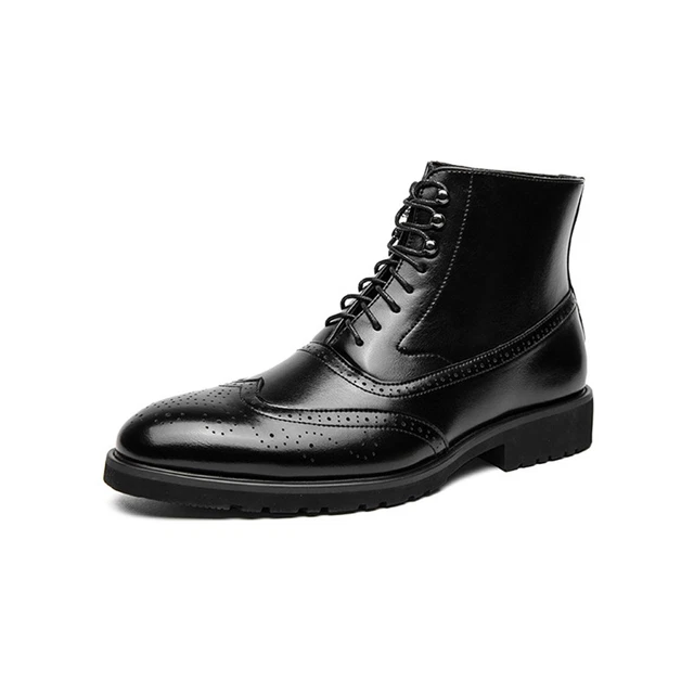 Dress Boots For Men Uk.MENS CHELSEA BOOTS Genuine Leather Dress Boots for Men Slip On Ankle ...