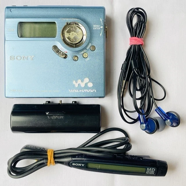 SONY MZ-N920 MD Walkman Portable MiniDisc Recorder Silver