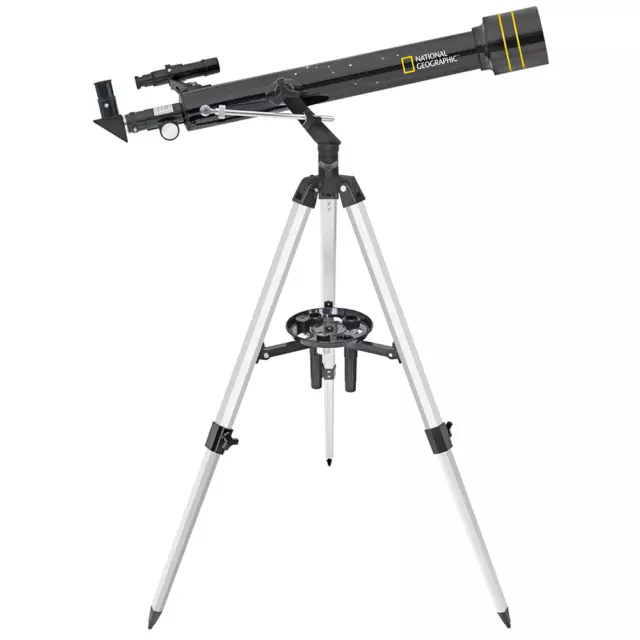 Telescopio AZ rifrattore 60/700 Colore Nero National Geographic