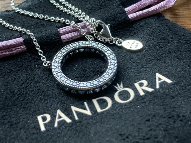FINAL SALE - Pandora Signature I-D Collier Pendant & Necklace | Gold |  Pandora US