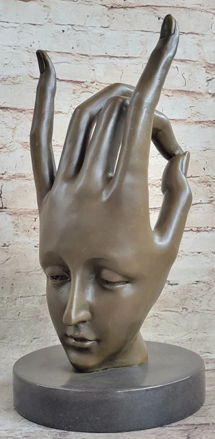 Karana Mudra Bronze Powerful Energy to Fight Evil by Salvador Dali Artwork Sale