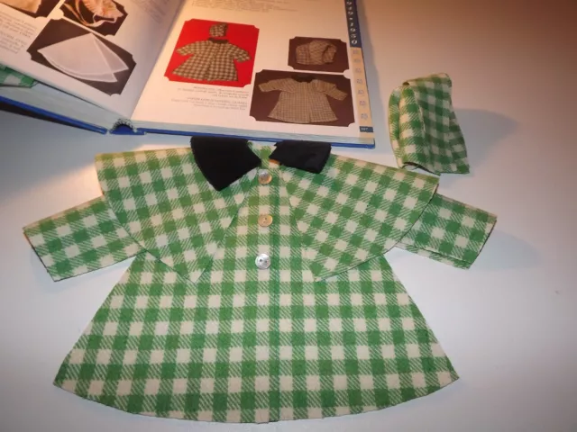 KIT : VETEMENT découpé POUPEE ancienne BLEUETTE(manteau  de voyage)