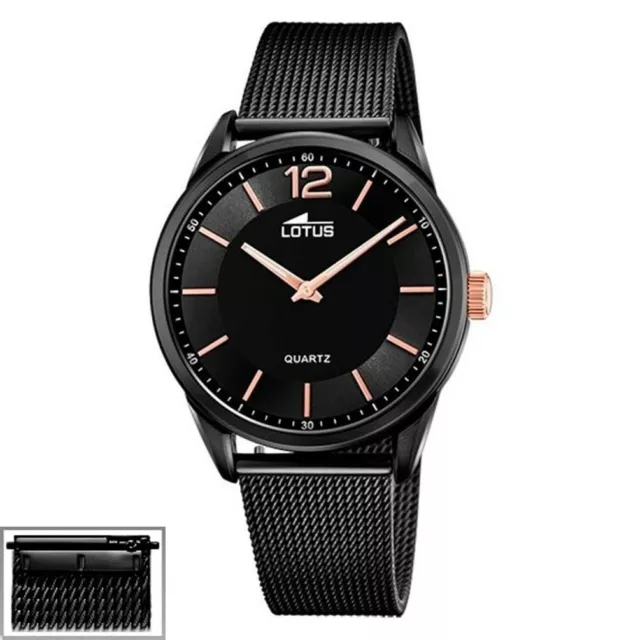 Reloj Lotus smartwatch hombre correa acero malla milanesa 50040/1