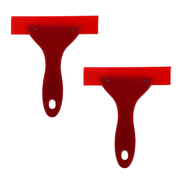 2 pz finestrino auto doccia neve squeegee finestra per specchio vetro