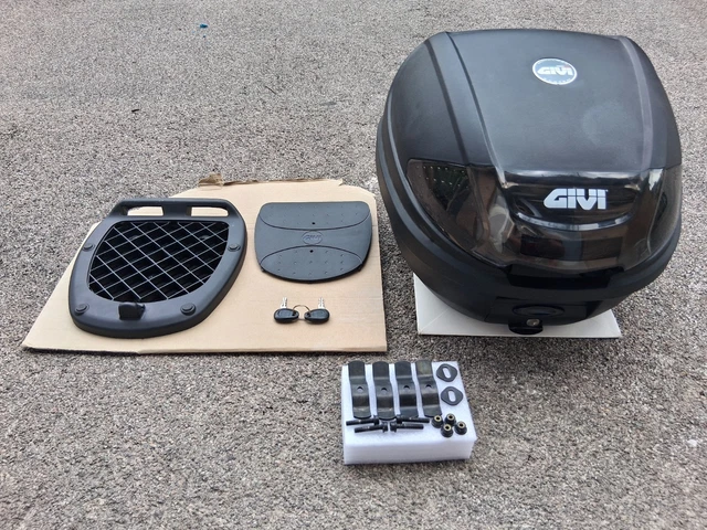 Bauletto Moto 31 Litri - Con Schienale, Universale Per Scooter E Motocicli, Nero Opaco - Foto 11