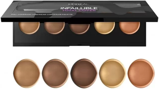 L Oreal Infaillible Total Cover Palette Correcteur De Teint 02 Medium A Fonce