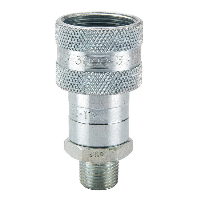 PARKER 3050-3 Quick Connect,Socket,3/8",3/8"-18