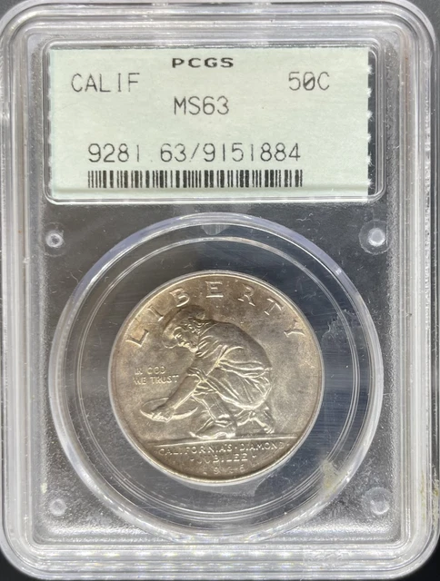 1925-S 50C California MS63 PCGS OGH (#PA9151884)