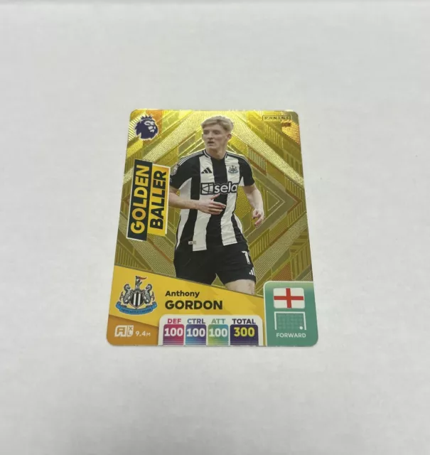 PANINI PREMIER LEAGUE Adrenalyn XL 2025/2025 Anthony Gordon Golden Baller Card £0.50 PicClick UK