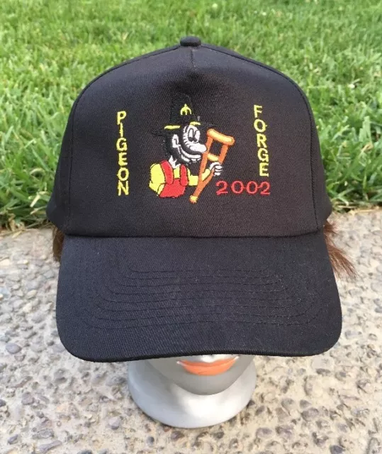 Vintage Pigeon Forge 2002 Smoky Mountains Gatlinburg TN Snap Back Hat Ball Cap