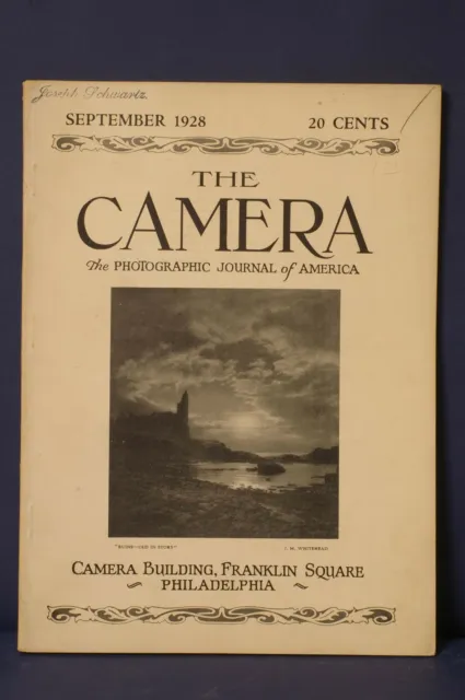 F66597~ LA CÁMARA – Diario Fotográfico de América – Septiembre de 1928 JM Whitehe