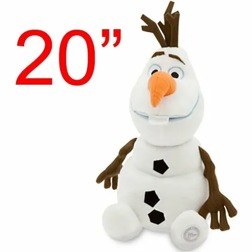 New 20" Official Disney Frozen Olaf Plush Soft Cuddly Toy Kids Xmas Gift Snowman