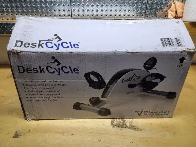 DeskCycle Cycle Under Desk Bike Pedal Exerciser 3D Innovations - Open Box