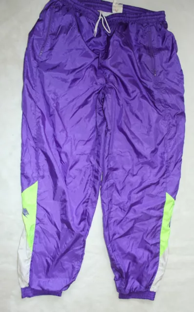 NIKE 90er NYLON HOSE Herren Jogginghose Track  Pants ca GR XL TRUE VINTAGE 104cm