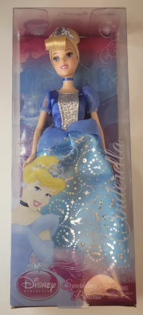 Disney Princess Sparkling Princess Cinderella Doll 2009 Mattel R4840