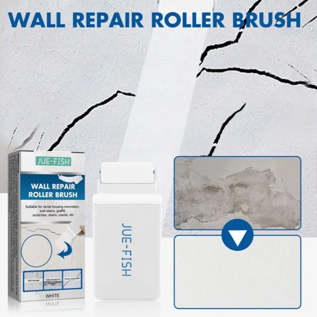 Kit de reparación de pared pasta de reparación de agujeros de pared reparación cepillo de rodillos pasta de pintura de látex