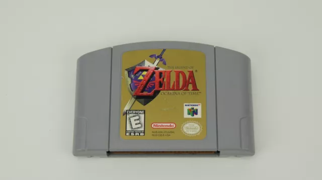 The Legend Of Zelda: Ocarina Of Time Nintendo 64 Game Cartridge Works! Tested