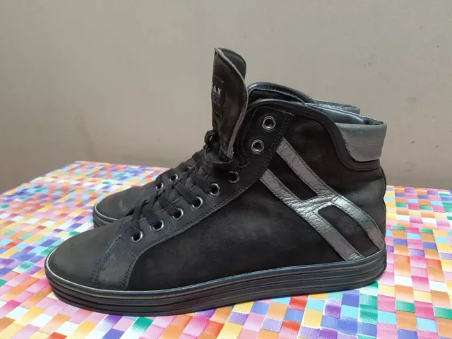 Hogan rebel donna N38.5 100%originali in camoscio e pelle marrone favolose