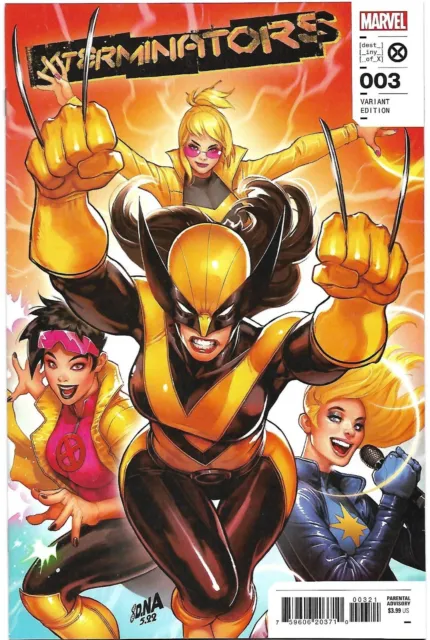 X-Terminators #3 2022 Unread David Nakayama Variant Cover Marvel Comic Book