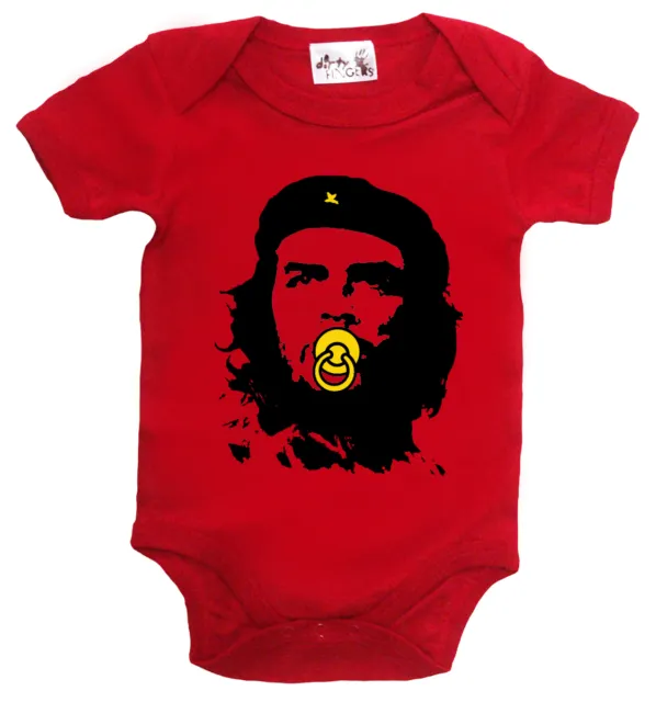 Lustiger Baby Body ""Baby Che Guevara"" Baby wachsen Weste Junge Mädchen Kleidung