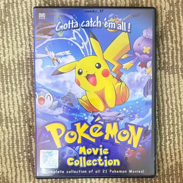 Pokemon The Movie Collection 25 in 1 Anime DVD English Subtitle for sale  online