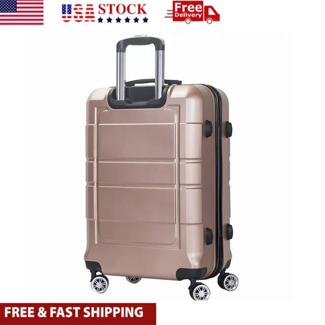 Carry On Luggage W/ 4 Spinner Wheel Hardside Travel Suitcase Trolley Compact 20"