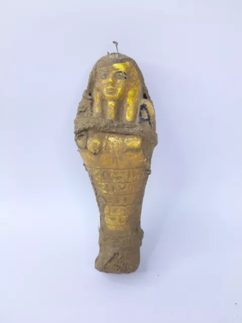 RARE ANTIQUE ANCIENT EGYPTIAN Pharaonic Small Ushabti Servant Minions Mummy