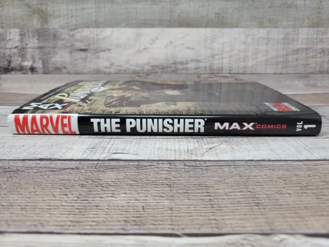 Punisher Max Vol 1 Hardcover Garth Ennis Direct Edition Marvel Max Comics 3