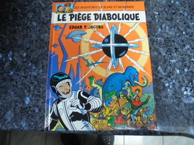 belle reedition blake et mortimer le piège diabolique