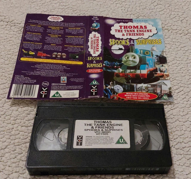 THOMAS THE TANK Engine Friends Spooks And Surprises Vhs Video 13 thomas-the-tank-engine-friends-spooks-and-surprises-vhs-video-13