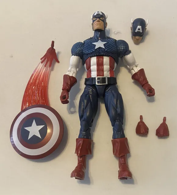 Marvel Legends Captain America 80th Anniversary Complete 6” Loose Figure