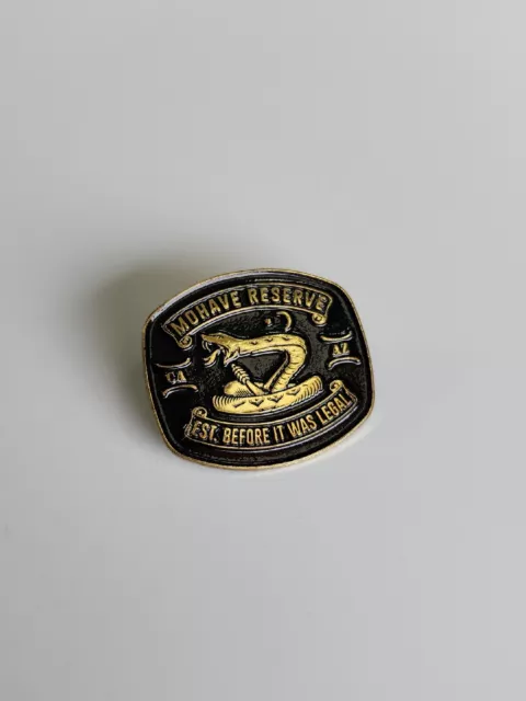 Mohave Reserve Lapel Pin Est. Before It Was Legal Arizona Cannabis Company