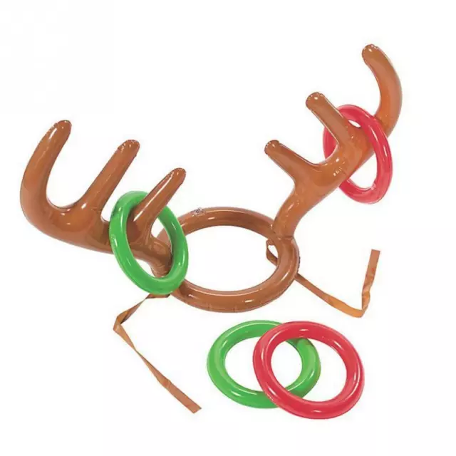 Inflatable Reindeer Ring Toss Game Fun For Kids Of All Ages