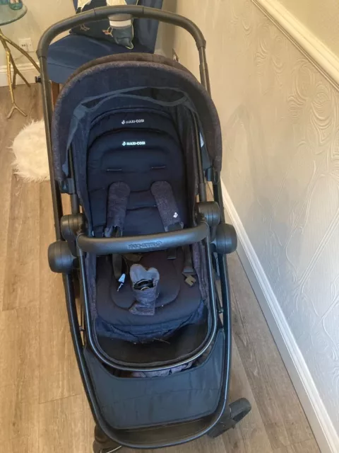 Maxi Cosi Zelia Travel System 2 In 1 Newborn Baby From Birth Stroller Pushchair