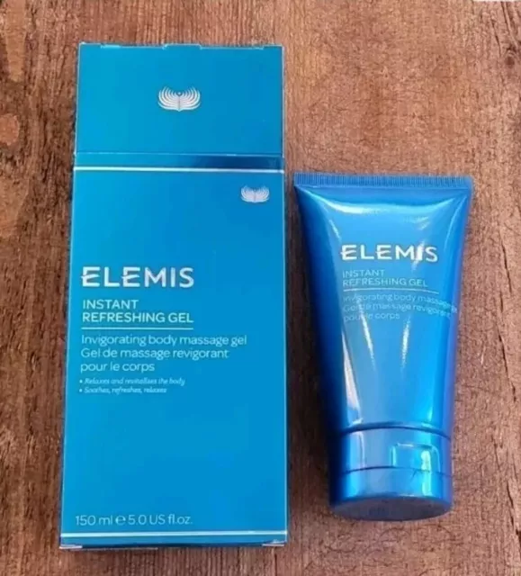 Elemis Instant Refreshing Muscle Body Gel 150ml full size BNIB NEW BOXED