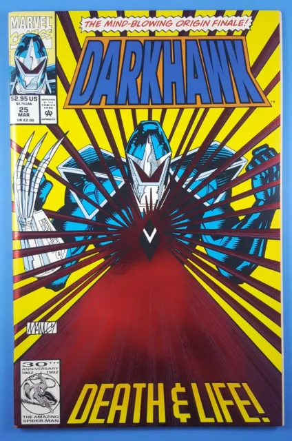 Darkhawk #25 Giant Sized Anniversary Issue Marvel Comics 1993