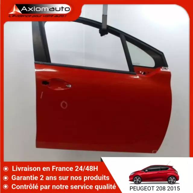 🇫🇷  PORTE AVANT DROIT PEUGEOT 208 Phase 1 2012-... ♻️ 9807820680