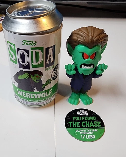 FUNKO SODA POP Can Scooby Doo Enemy Enemies Werewolf Toy Figure Statue