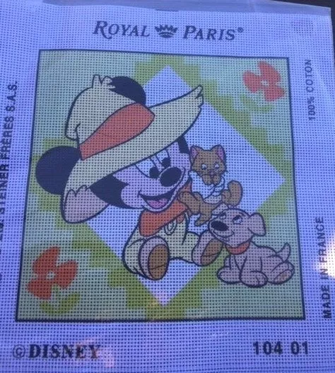 Tapestry - Printed Canvas - Baby Disney - Made in France Royal Paris