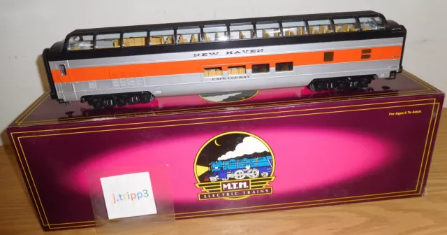 Mth Premier 20-67008 New Haven O Scale Full Vista Dome Passenger Train Cape Cod 2