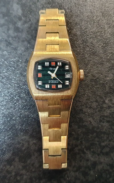 ARISTO Automatic Jewels Quarz Uhr, Damen, Steel,Waterresist, ca. 15 cm