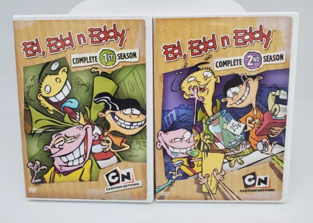 Ed Edd n Eddy DVD 4-Disc Set The Complete First AND Second Seasons 2006 WB CN