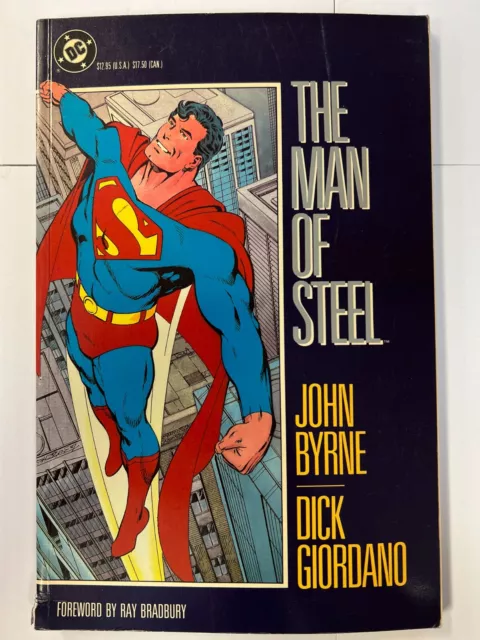 DC Comics ~ The Man Of Steel ~ John Byrne ~ USED ~ Trade Paperback ~ TPB