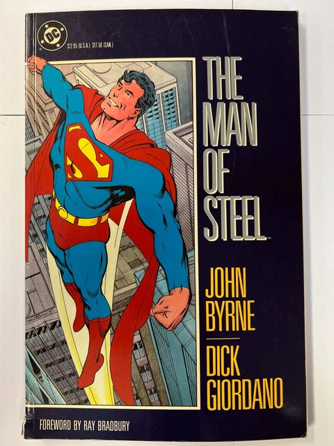 DC Comics ~ The Man Of Steel ~ John Byrne ~ USED ~ Trade Paperback ~ TPB