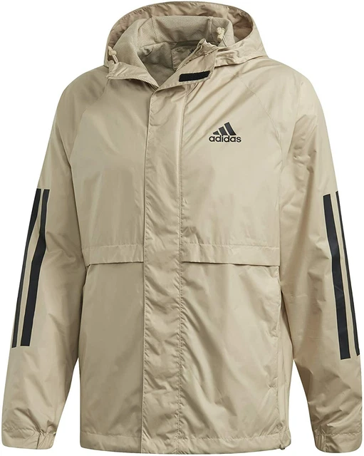 GIACCA A VENTO ADIDAS UOMO BSC 3s FI0624 ANTIVENTO WINDBREAKER BRILLIANT BASICS