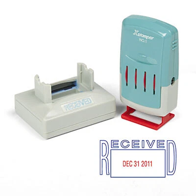 Xstamper ECO-GREEN DATER,XSTMPR,RECVD,RD/BE 66211 SHACHIHATA INC. U.S.A.